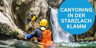 Canyoning in der Starzlachklamm